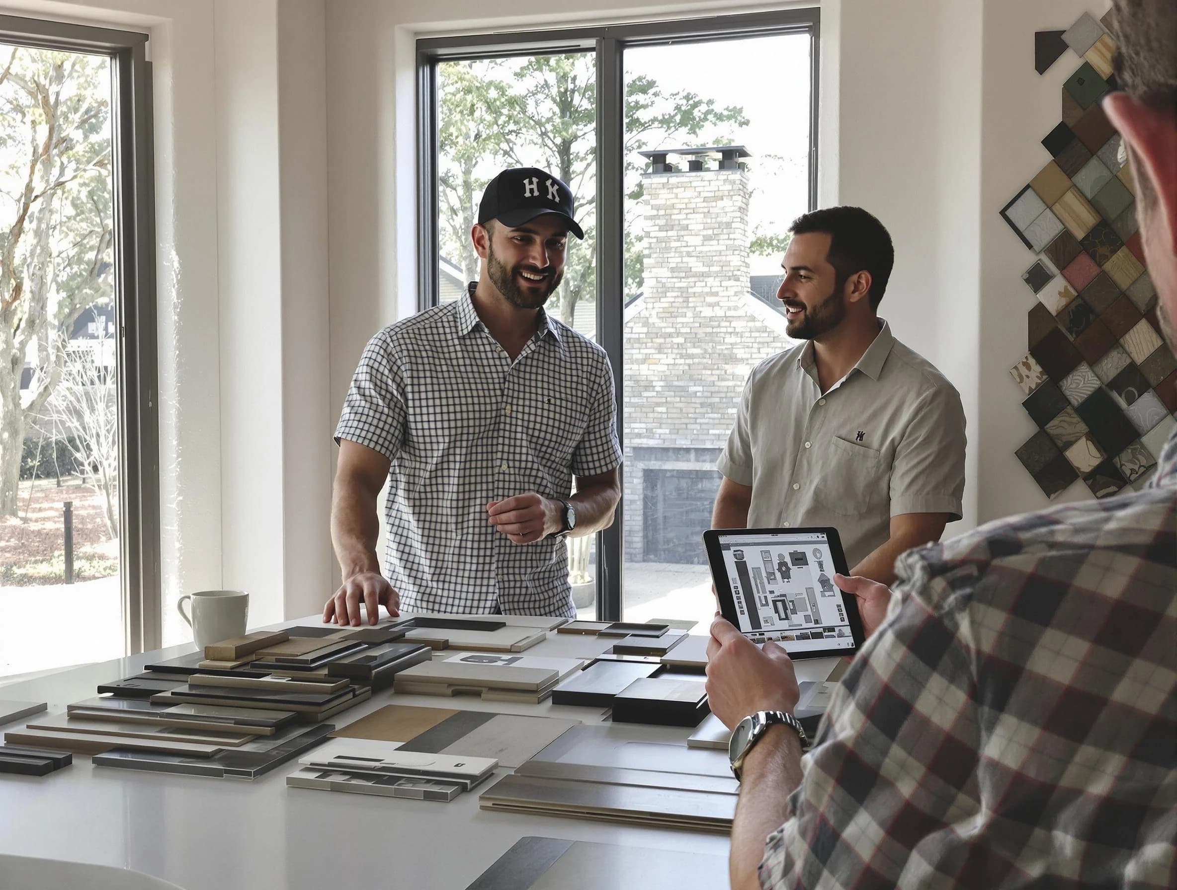Lynn Chimney Sweep remodeling a chimney and fireplace in Lynn, MA