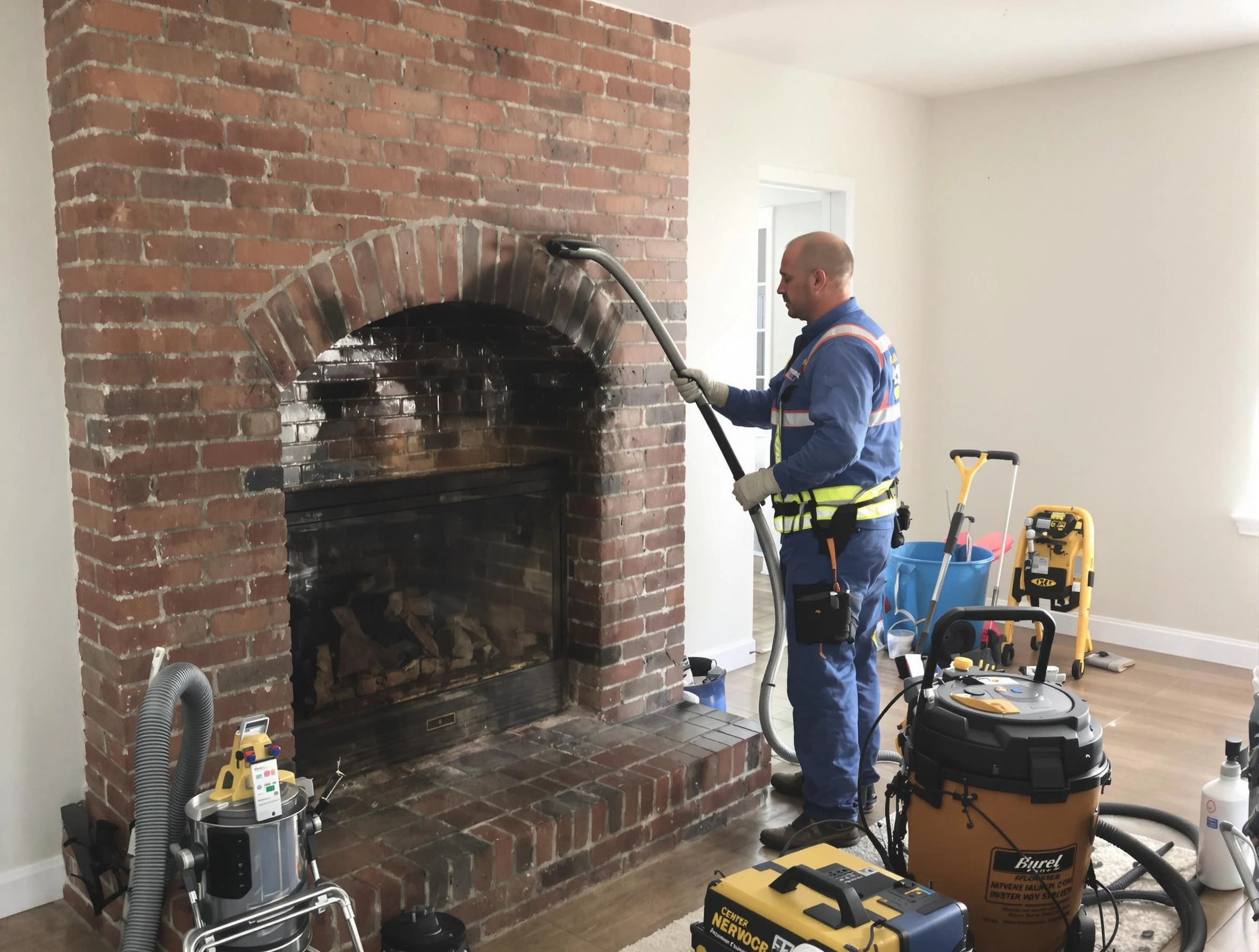 Lynn Chimney Sweep expert performing detailed chimney sweep in Lynn, MA