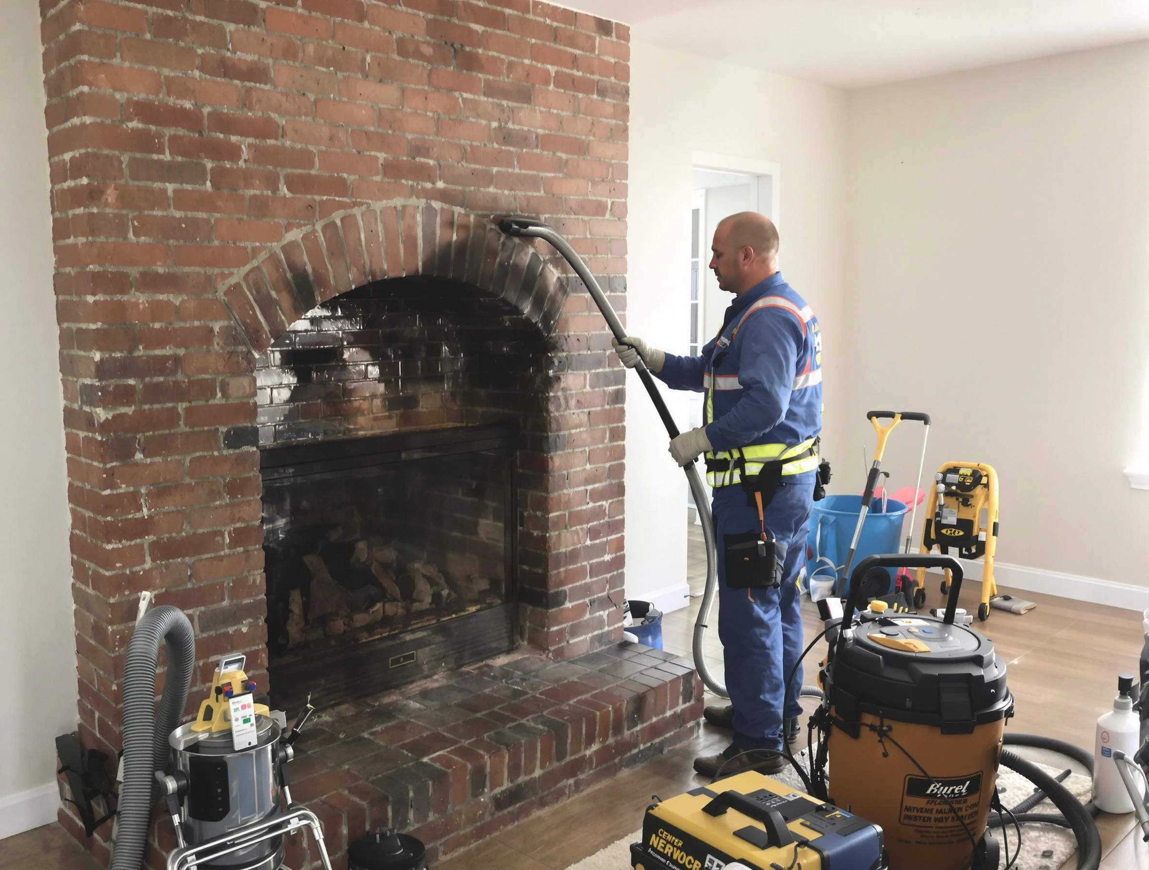 Lynn Chimney Sweep expert performing detailed chimney sweep in Lynn, MA