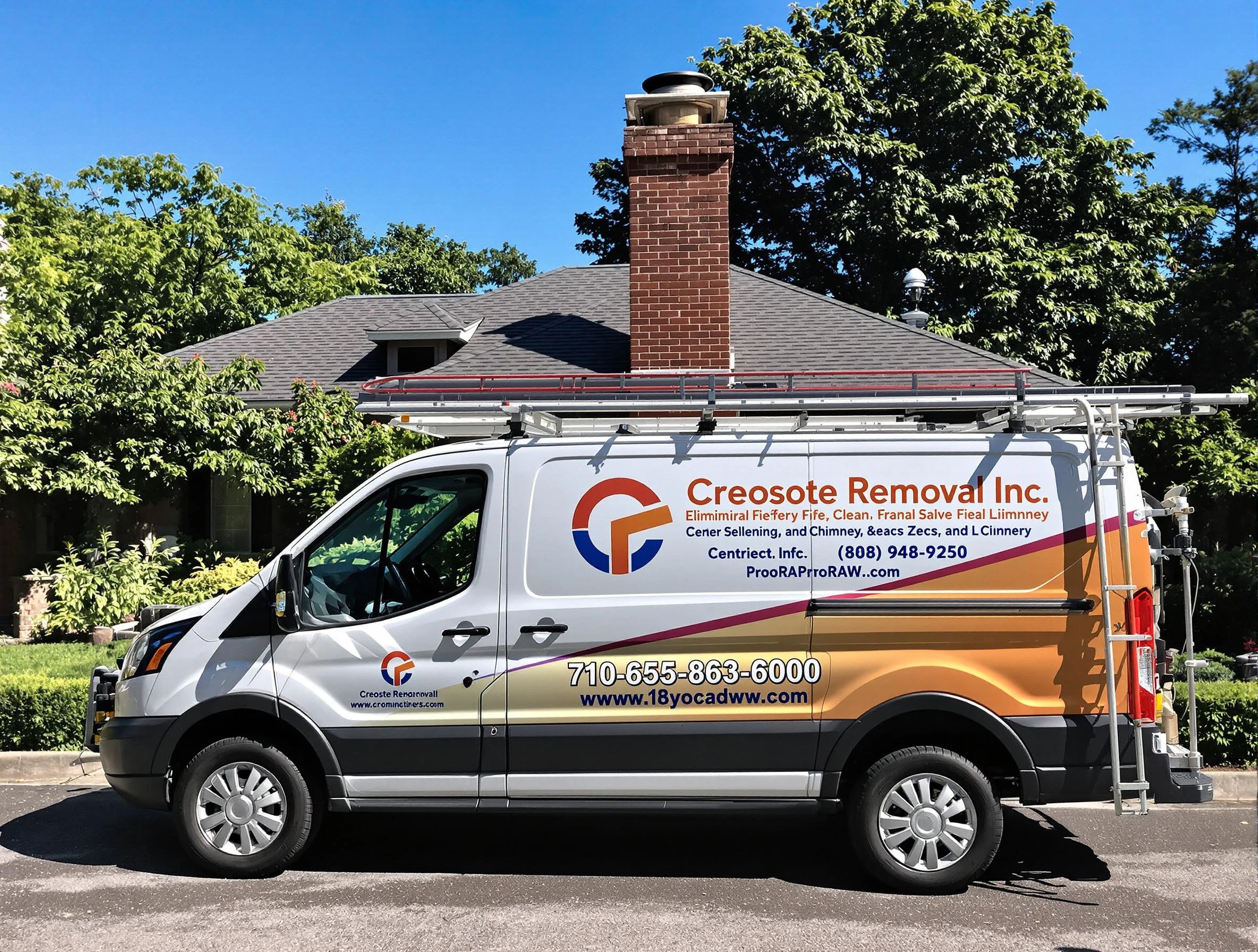 Lynn Chimney Sweep technician removing creosote safely in Lynn, MA